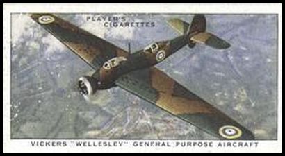 36 Vickers 'Wellesley' General Purpose Aircraft